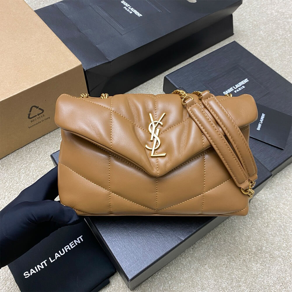 YSL Toy Puffer in lambskin